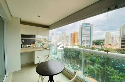 Apartamento com 1 dormitório, 60 m² - venda por R$ 720.000 ou aluguel por R$ 4.905/mês - Cidade Jardim - Piracicaba/SP