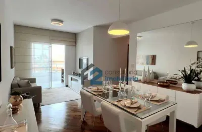 Apartamento com 3 dormitórios à venda, 86 m² por R$ 720.000,02 - Vila Alzira - Santo André/SP