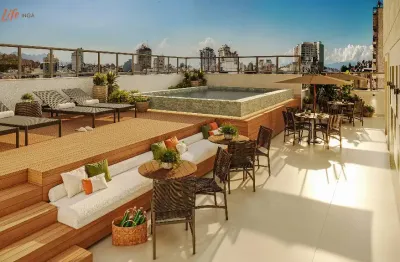 Lofts e apartamentos de 1 e 2 quartos com varanda e lazer.