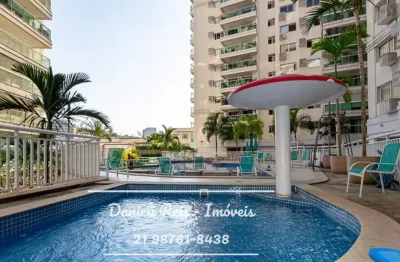 Apartamento de 3 quartos (1 reversível) e 1 suite) vaga, garagem e lazer.