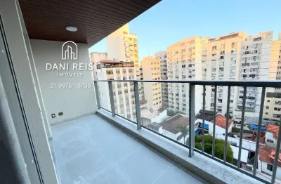 Apartamento com vista para o mac, 2 varandas e 1 vaga.