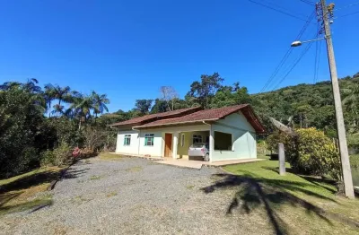 Lindo sitio na vila itoupava com 3lagoas pastagem 2moradias