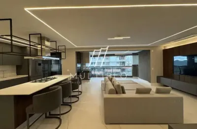 Lindo apartamento totalmente mobiliado no level alphaville