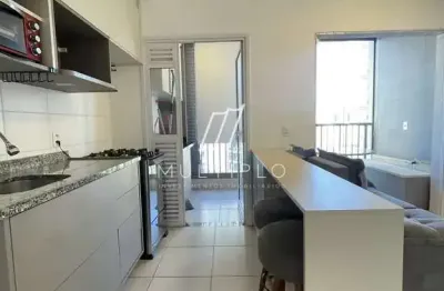 Apartamento para locação com 2 quartos semimobiliado em alphaville