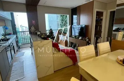 Apartamento climatizado a venda totalmente mobiliado com 2 dorms em alphaville