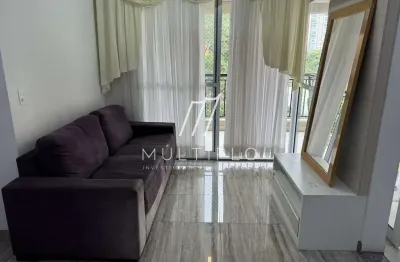 Amplo apartamento com 2 quartos sendo 1 suíte em alphaville