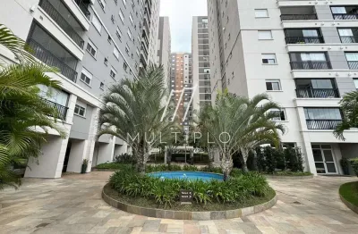 Amplo apartamento com 2 quartos sendo 1 suíte em alphaville