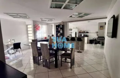 Sobrado com 3 dormitórios à venda,  campestre - santo andré/sp