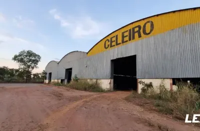 Alugo - armazém de 6600m² no distrito da praia grande em várzea grande mt