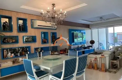 Casa em condomínio semi mobiliada com 3 suites, 258 m² - venda por r$ 1.700.000