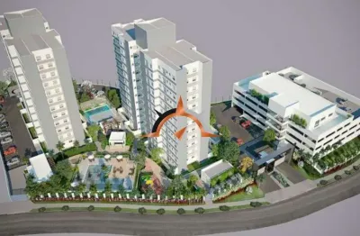 Porto nobre vende apartamento de 2 dormitórios, sendo 1 suíte, com varanda