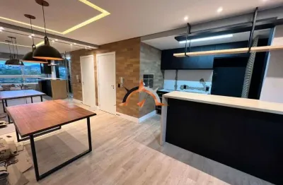 Lindo apartamento semi mobiliado com 3 dormitórios à venda por r$ 636.000 - jard