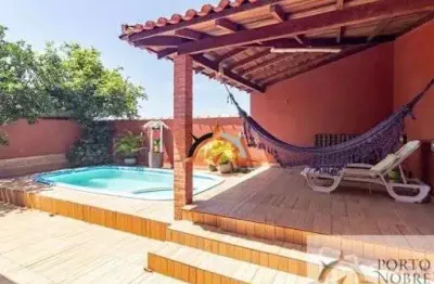 Casa com 3 dormitórios à venda, 180 m² por r$ 495.000,00 - parque santa fé - por