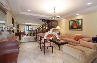 Casa com 4 dormitórios à venda, 381 m² por r$ 2.990.000 - chácara das pedras - porto alegre/rs