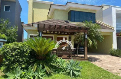 Casa com 4 dormitórios à venda, 300 m² por r$ 1.850.000 - zona nova - capão da canoa/rs