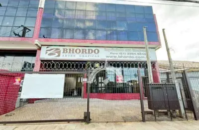 Pavilhão para alugar, 600 m² por r$ 10.000,00/mês - sarandi - porto alegre/rs