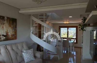 Cobertura com 3 dormitórios à venda, 265 m² por r$ 1.530.000,00 - jardim itu sabará - porto alegre/rs