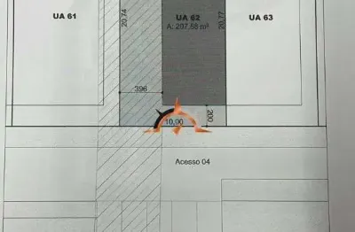 Terreno à venda, 207 m² por r$ 250.000 - mário quintana - porto alegre/rs