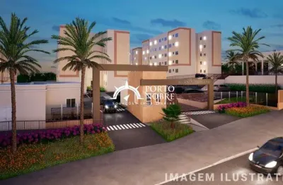 PORTO NOBRE vende ótimo apartamento PORTO LA PAZ, com 2 dormitórios e pátio, na