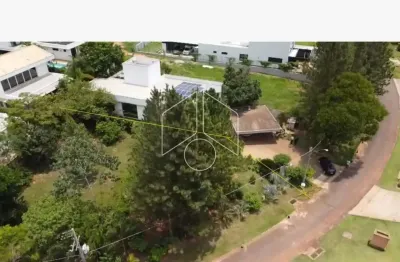 Terreno em condomínio fechado à venda na Avenida das Grevilhas, 152, Loteamento Residencial Vale do Canaã, Marília
