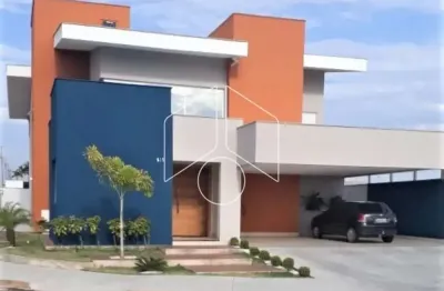 Casa em condomínio fechado com 4 quartos à venda na Avenida Antônio Borella, Quadra 09, 10272, Jardim São Domingos, Marília