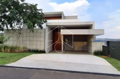 Casa em condomínio fechado com 4 quartos à venda na Avenida das Grevilhas, 161, Loteamento Residencial Vale do Canaã, Marília