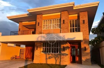 Casa em condomínio fechado com 4 quartos à venda na Avenida Antônio Borella, Quadra 18, 10291, Jardim São Domingos, Marília