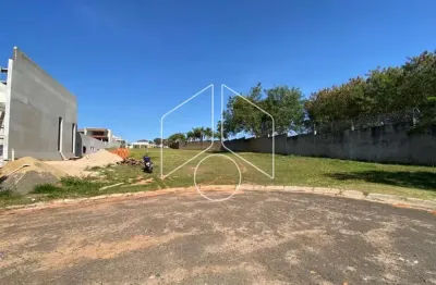 Terreno em condomínio fechado à venda na Avenida Brigadeiro Eduardo Gomes, 408093, Residencial Vale Verde, Marília