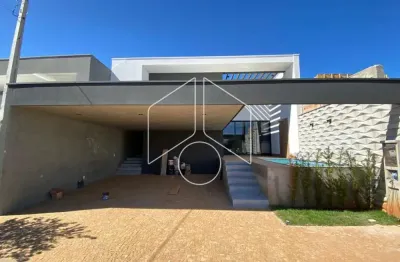 Casa em condomínio fechado com 3 quartos à venda na Avenida João Procópio Da Silva, Quadra F, 80080, Jardim Esmeralda, Marília