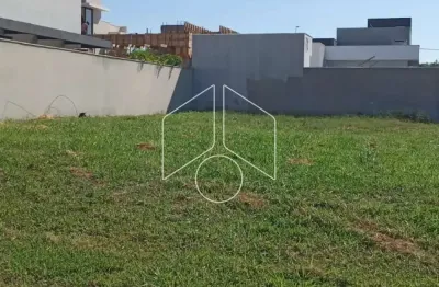 Terreno em condomínio fechado à venda na Avenida Antônio Borella, 10257, Jardim São Domingos, Marília