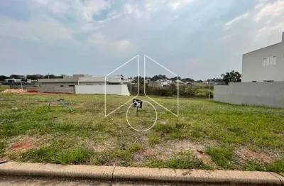 Terreno em condomínio fechado à venda na Avenida Brigadeiro Eduardo Gomes, 407165, Residencial Vale Verde, Marília