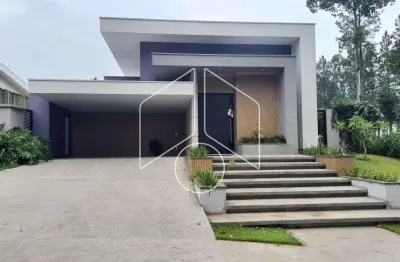 Casa em condomínio fechado com 3 quartos à venda na Avenida das Grevilhas, 168, Loteamento Residencial Vale do Canaã, Marília
