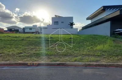 Terreno em condomínio fechado à venda na Avenida Antônio Borella, 10292, Jardim São Domingos, Marília