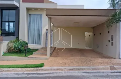 Casa em condomínio fechado com 3 quartos à venda na Rua Cleyde Maria Garcia Castanho De Almeida, Quadra A, 9157, Esmeralda Residence II, Marília
