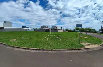 Terreno em condomínio fechado à venda na Avenida Brigadeiro Eduardo Gomes, 407166, Residencial Vale Verde, Marília