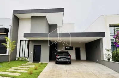 Casa em condomínio fechado com 3 quartos à venda na Avenida Brigadeiro Eduardo Gomes, 407147, Residencial Vale Verde, Marília