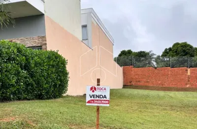 Terreno em condomínio fechado à venda na Rua Santa Helena, 90087, Jardim Alvorada, Marília