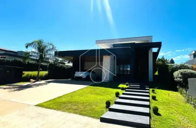 Casa em condomínio fechado com 4 quartos à venda na Avenida das Grevilhas, 70662, Loteamento Residencial Vale do Canaã, Marília