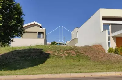 Terreno em condomínio fechado à venda na Avenida Professor José de Carvalho, 20089, Loteamento Residencial e Comercial Fazenda São Sebastião, Marília