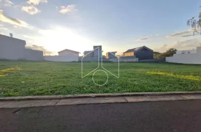 Terreno em condomínio fechado à venda na Avenida Brigadeiro Eduardo Gomes, 407152, Residencial Vale Verde, Marília
