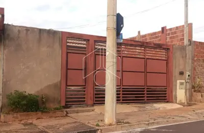 Casa com 2 quartos à venda na Rua Manoel Paixão Araújo, Casa, 10576, Residencial Professor Luiz Rossi (Padre Nobrega), Marília