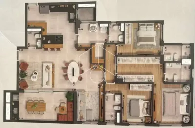 Apartamento com 3 quartos à venda na Rua Hermínio Butarelli, 57, Jardim Tangará, Marília