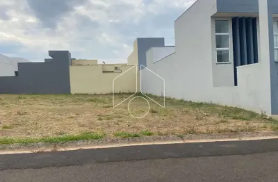 Terreno em condomínio fechado à venda na Avenida João Procópio da Silva, 80096, Jardim Esmeralda, Marília