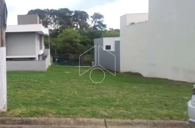Terreno em condomínio fechado à venda na Avenida João Procópio da Silva, 80061, Jardim Esmeralda, Marília