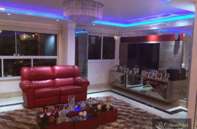 Apartamento duplex com 3 dormitórios à venda, 290 m² por r$ 2.800.000,00 - santa paula - são caetano do sul/sp
