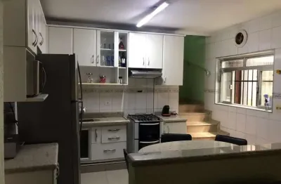 Sobrado à venda, 218 m² por r$ 680.000,00 - vila palmares - santo andré/sp