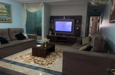 Casa com 3 dormitórios à venda, 315 m²  - campestre - santo andré/sp