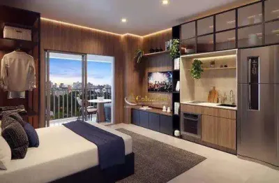 Studio com 1 dormitório à venda, 29 m² por r$ 287.000,00 - alto da mooca - são paulo/sp