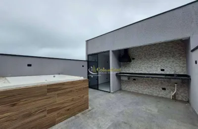 Apartamento com 2 dormitórios à venda, 94 m² por r$ 435.000,00 - vila humaitá - santo andré/sp