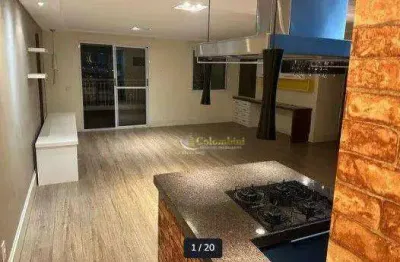Apartamento com 3 dormitórios à venda, 115 m² por r$ 1.120.000,00 - vila valparaíso - santo andré/sp